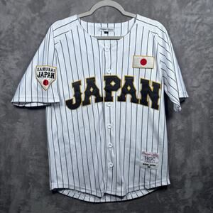 Shohei Ohtani #16 Samurai Japan HGC Jersey Small White Pinstripe
